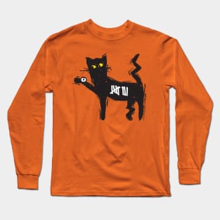 Nine Lives Cat Long Sleeve T-Shirt